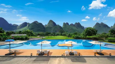 Xishi Manor Resort Hotel(Yangshuo Ten-MileGallery Yulong River Branch) Hotéis em 