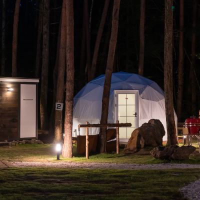 帳篷屋 PAO 河口湖HANZ豪華露營飯店（GLAMPING VILLA HANZ KAWAGUCHIKO）優惠