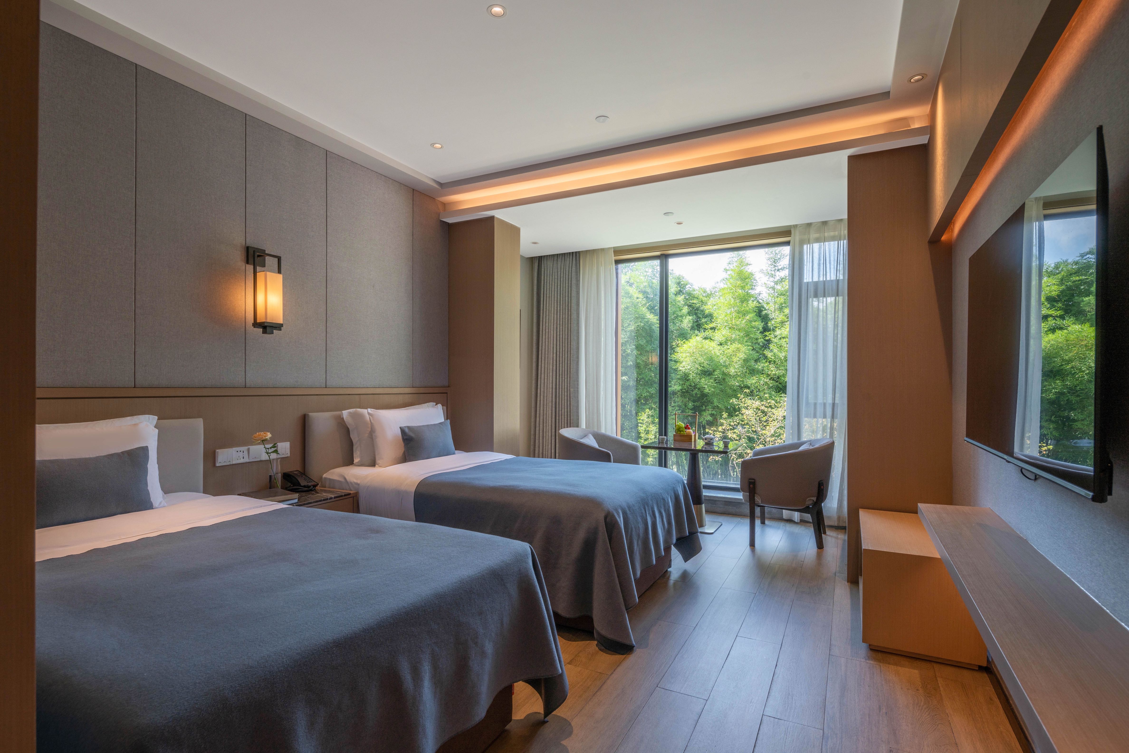 Shenxianju Narada Resort & Spa山景双床房