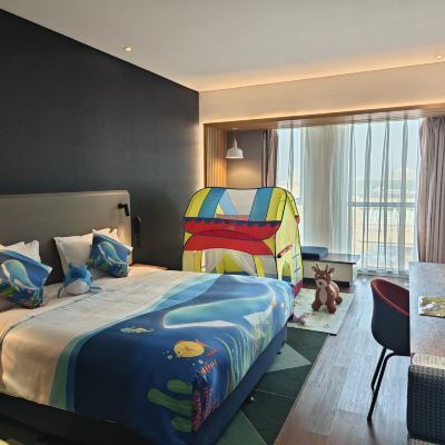 智選親子房（帶冰箱） 青島天一仁和智選假日飯店優惠