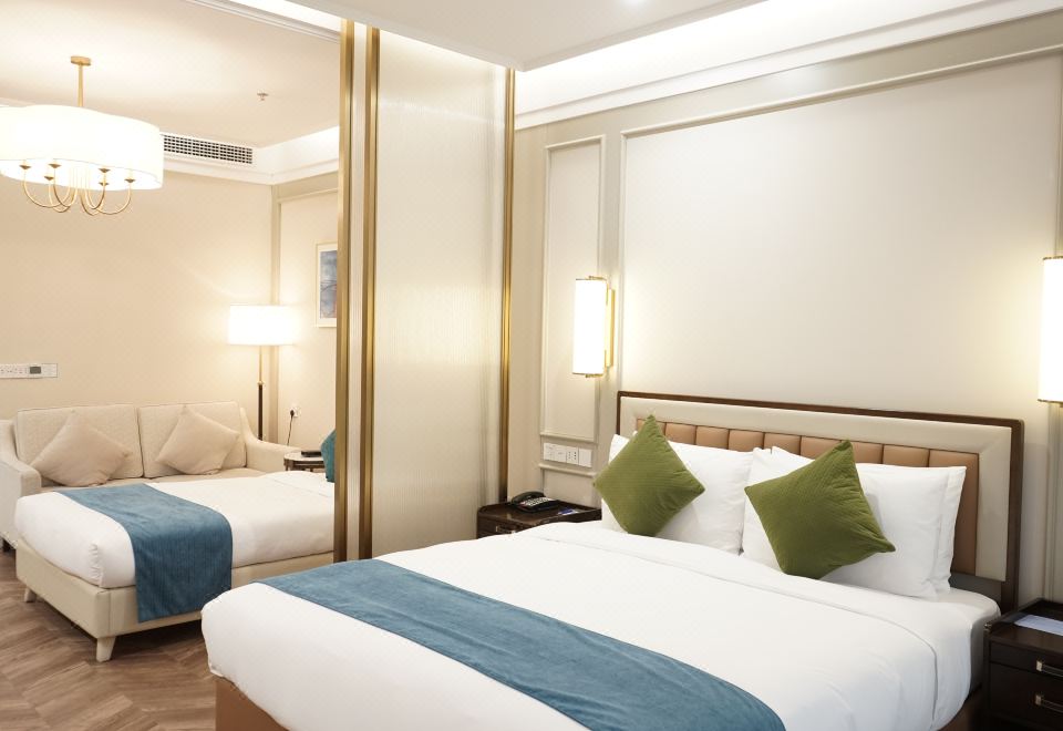 家庭双床房 温馨舒适 亲子共享