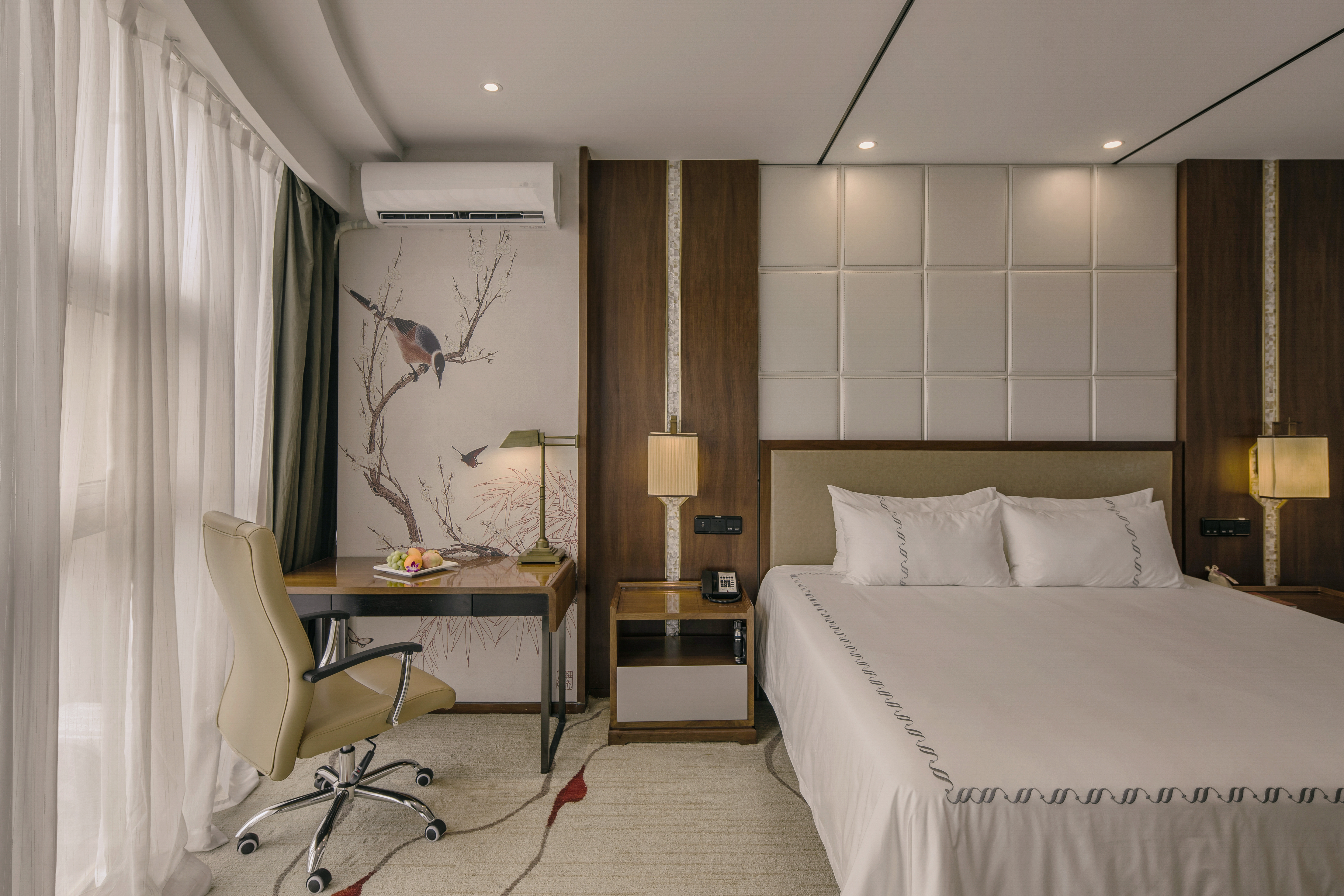 Excemon Ruian Sunshine Hotel行政大床房（轻奢舒适+高层景观+静谧好眠）