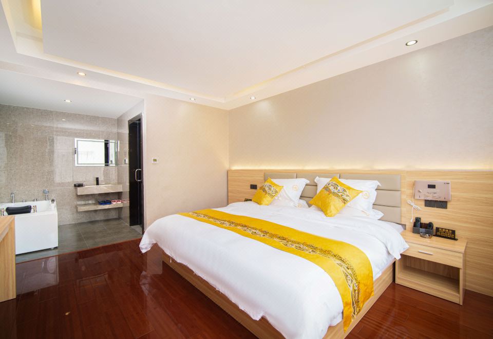 Classic Double Bed Suite (Heated Floor + Tub + Oxygen + Humidifier)