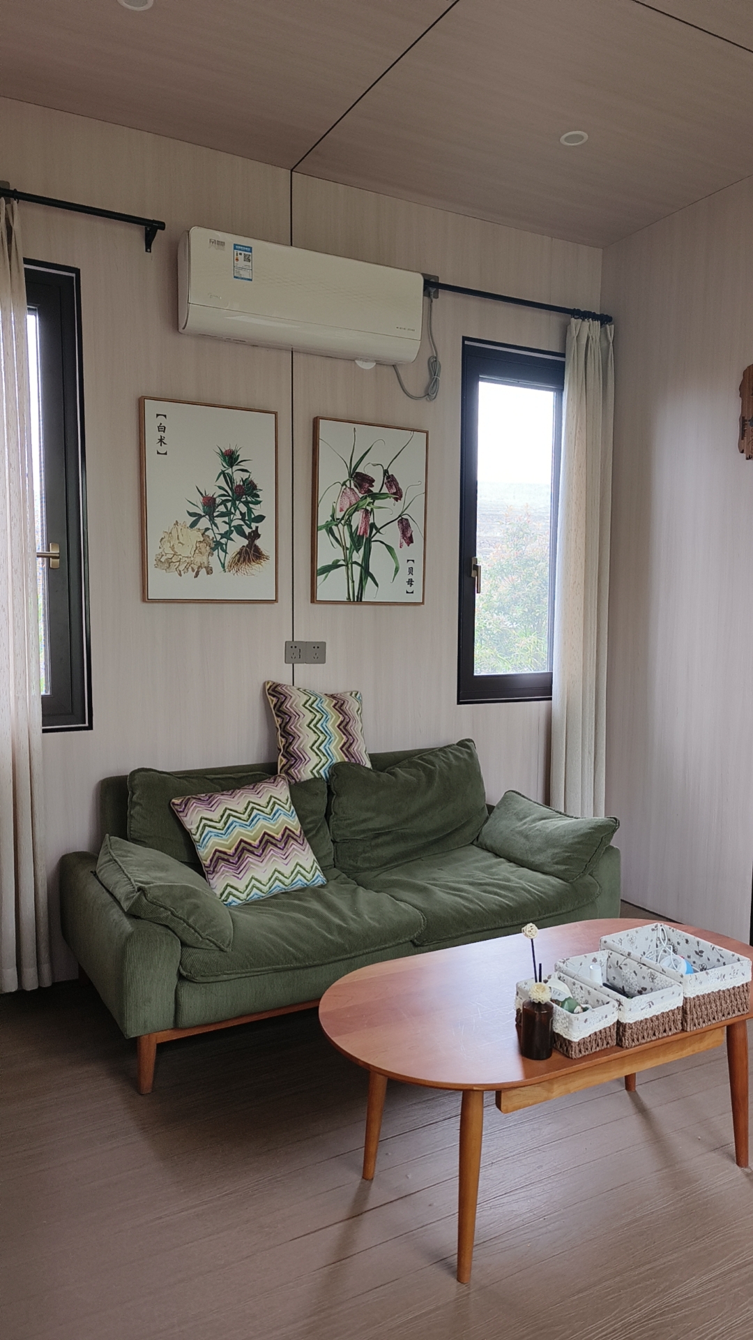 隐林木屋大床房+山景+乳胶床垫+地暖