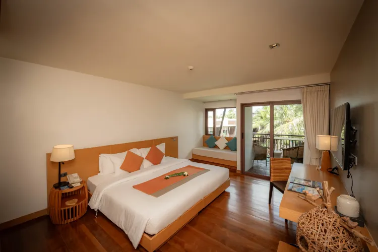 สองห้องดีลักซ์ที่เชื่อมต่อกัน