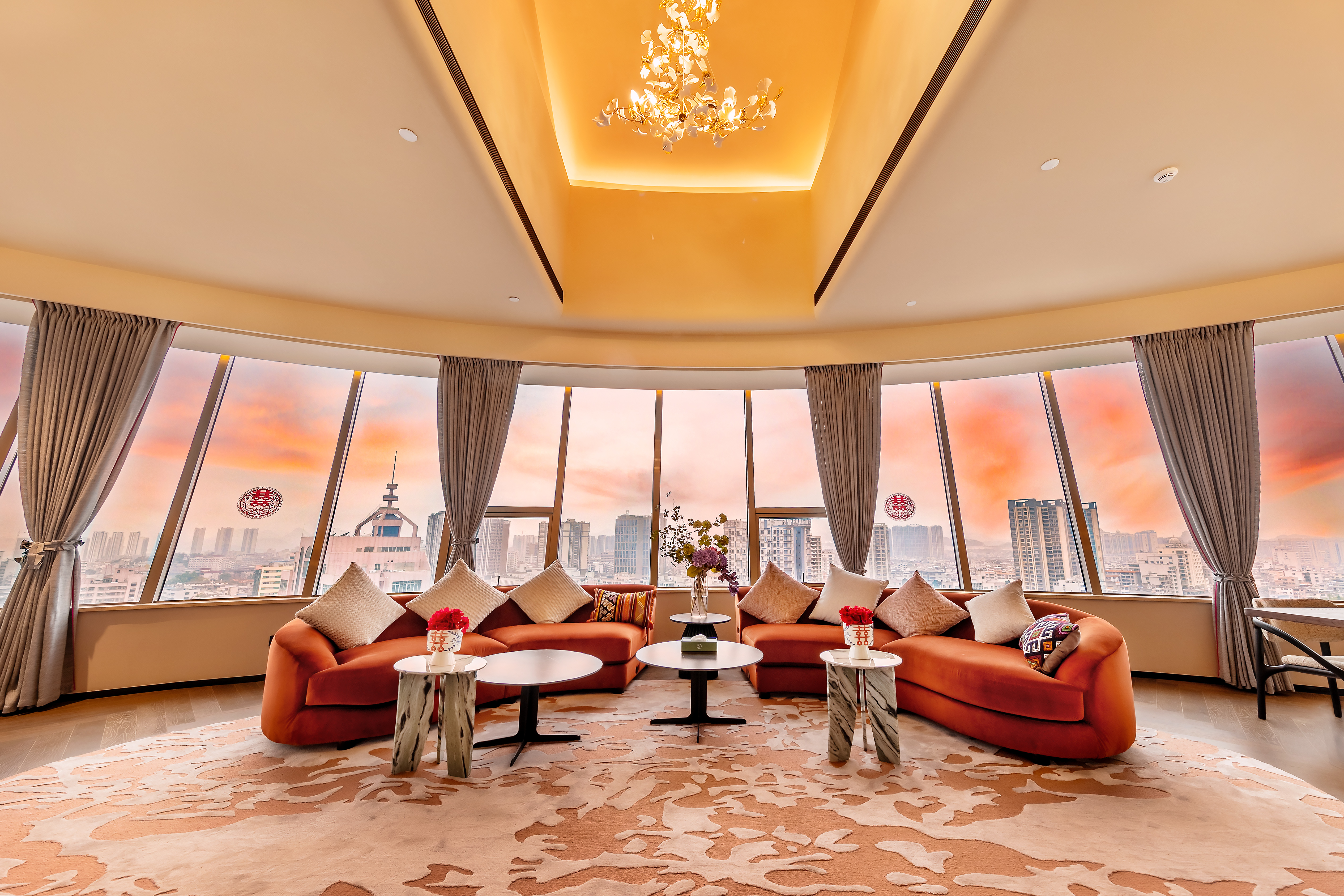 豪华婚庆套房（都市全景视野+舒眠）