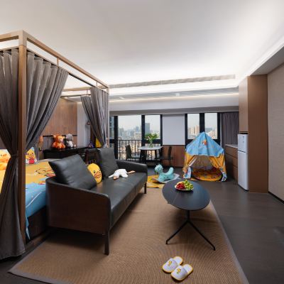多元化孩童親子主題套房（智能客控+浴缸+電視可投屏） 深圳科創飯店（南山南油時裝批發中心店）優惠