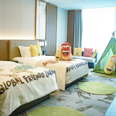 雲端夢幻主題房（落地窗+可投屏電視+智能馬桶） 貴州飯店·貴賓樓優惠