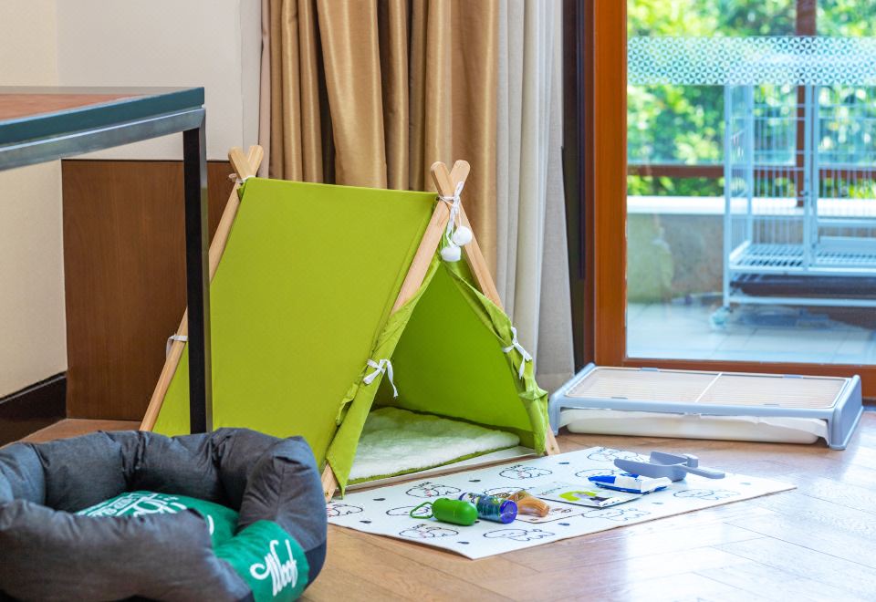 园林宠物双床房