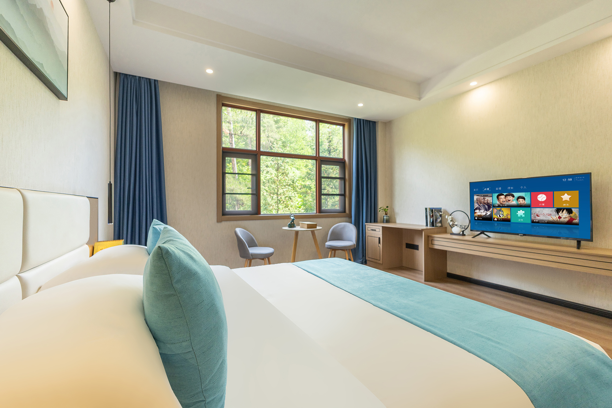 高级大床房（阳光通透+休闲椅）