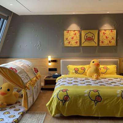 鴨鴨親子套房 珠海金葉五洲皇冠酒店（拱北口岸店）優惠