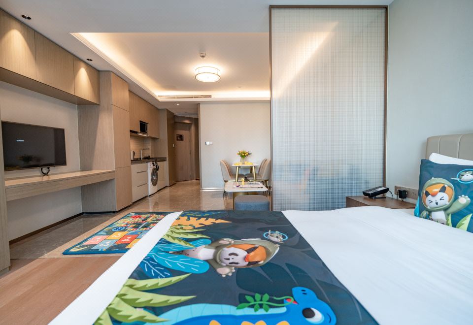 恐龙乐园主题一房豪华套房