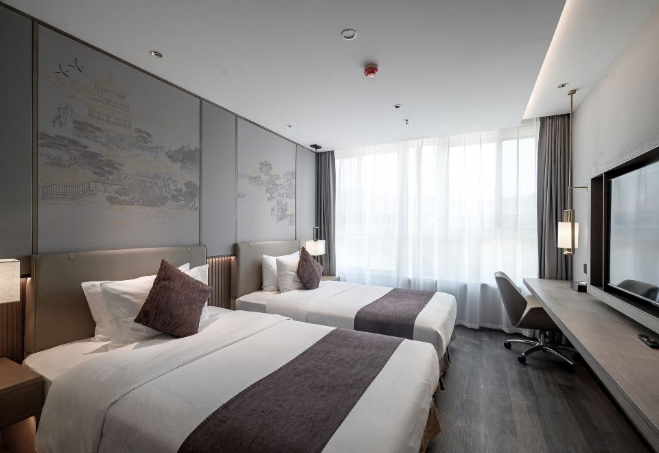 純享華清苑高級雙床房