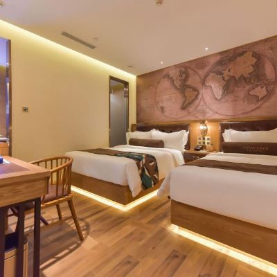 溫馨家庭房 喆啡飯店（北京天安門廣場前門大街地鐵站店）優惠