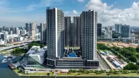R&F Princess Cove by FUJU with Seaview at JBCC【Adjacent to Singapore+5 mins to ClQ+Free Parking】 Hôtels à : 