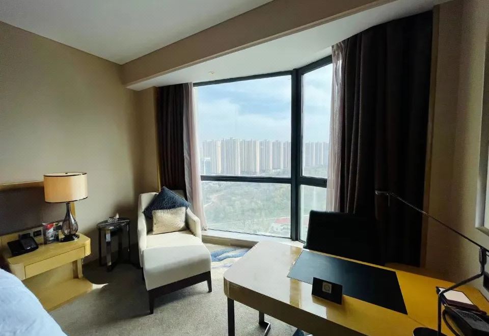 高級豪華雙床房（俯瞰商業街景）