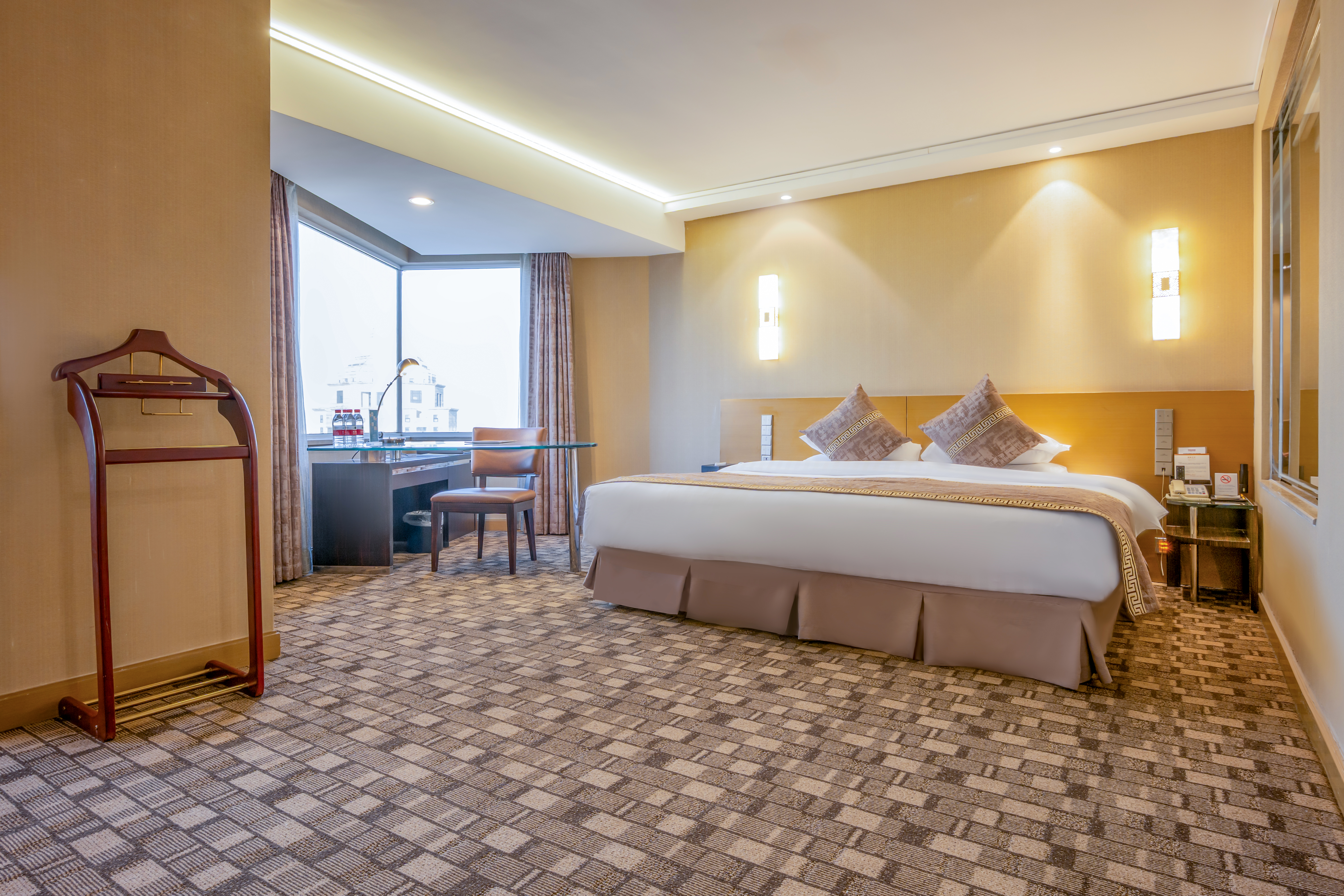 臻享·超大豪華大床間（舒闊空間,德國GROHE花灑）