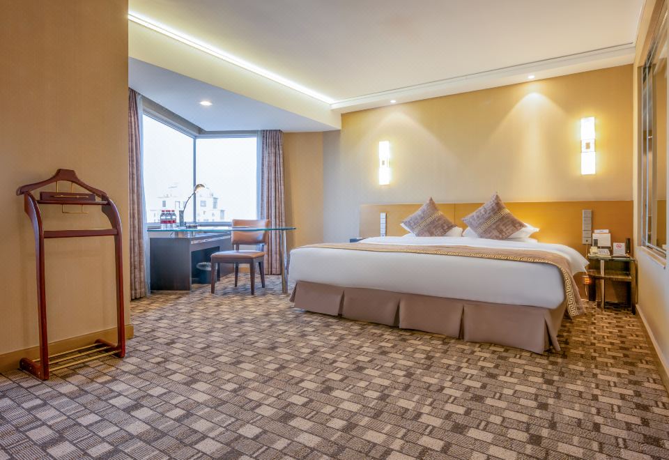 臻享·超大豪華大床間（舒闊空間,德國GROHE花灑）