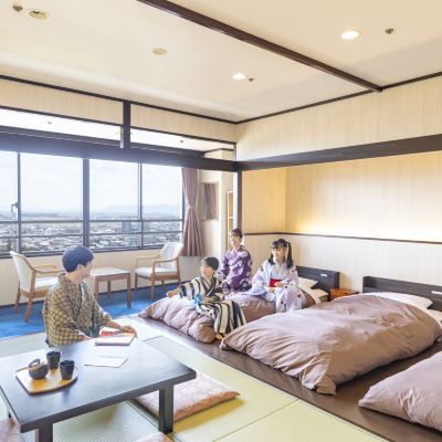 【禁煙】スタンダード和ベッドトリプル 内風呂あり 湯快リゾート あわら温泉 青雲閣 クーポン