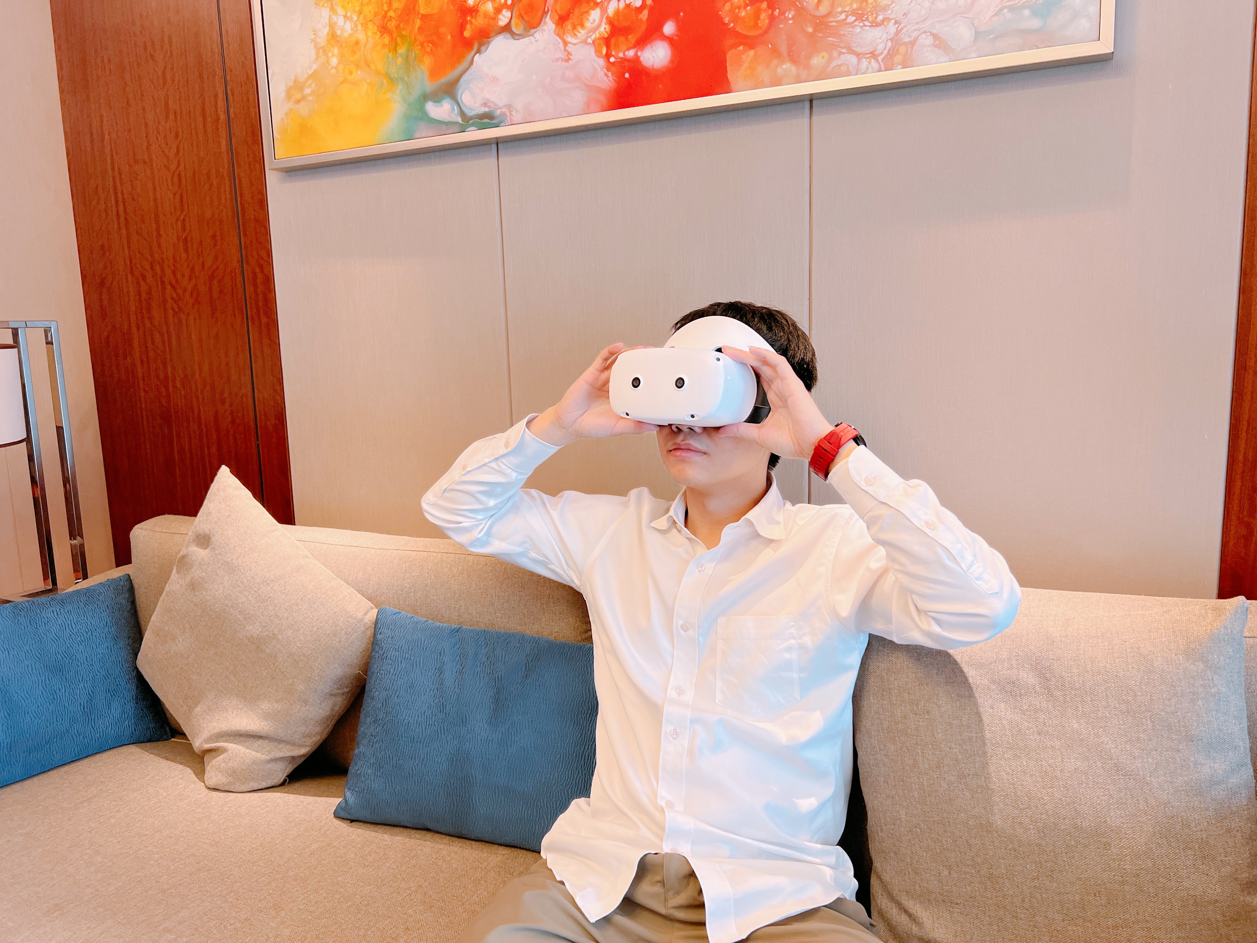 Sentosa Hotel shenzhen(Taoyuan Branch Store)VR4D Two Bedrooms Family Suite