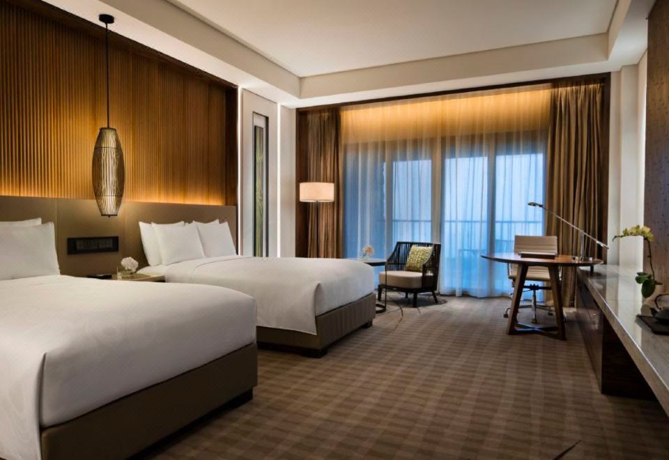 JW Marriott Hotel Zhejiang AnjiSuperior Mountain View Balcony Twin Room