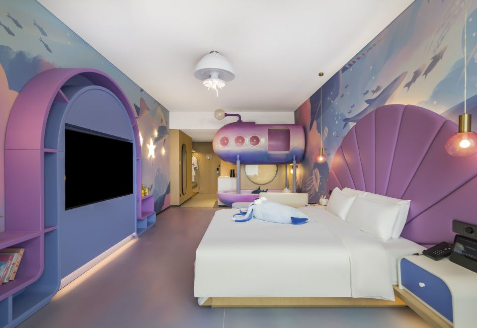 奇幻海洋主题家庭房