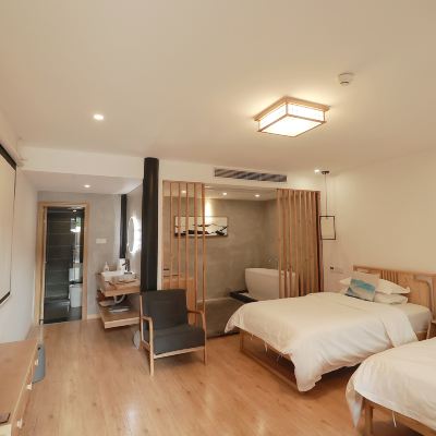 暢敍|温馨雙人間（獨立浴缸+舒適沙發+寬敞休閑區） 紹興拾貳樸宿優惠