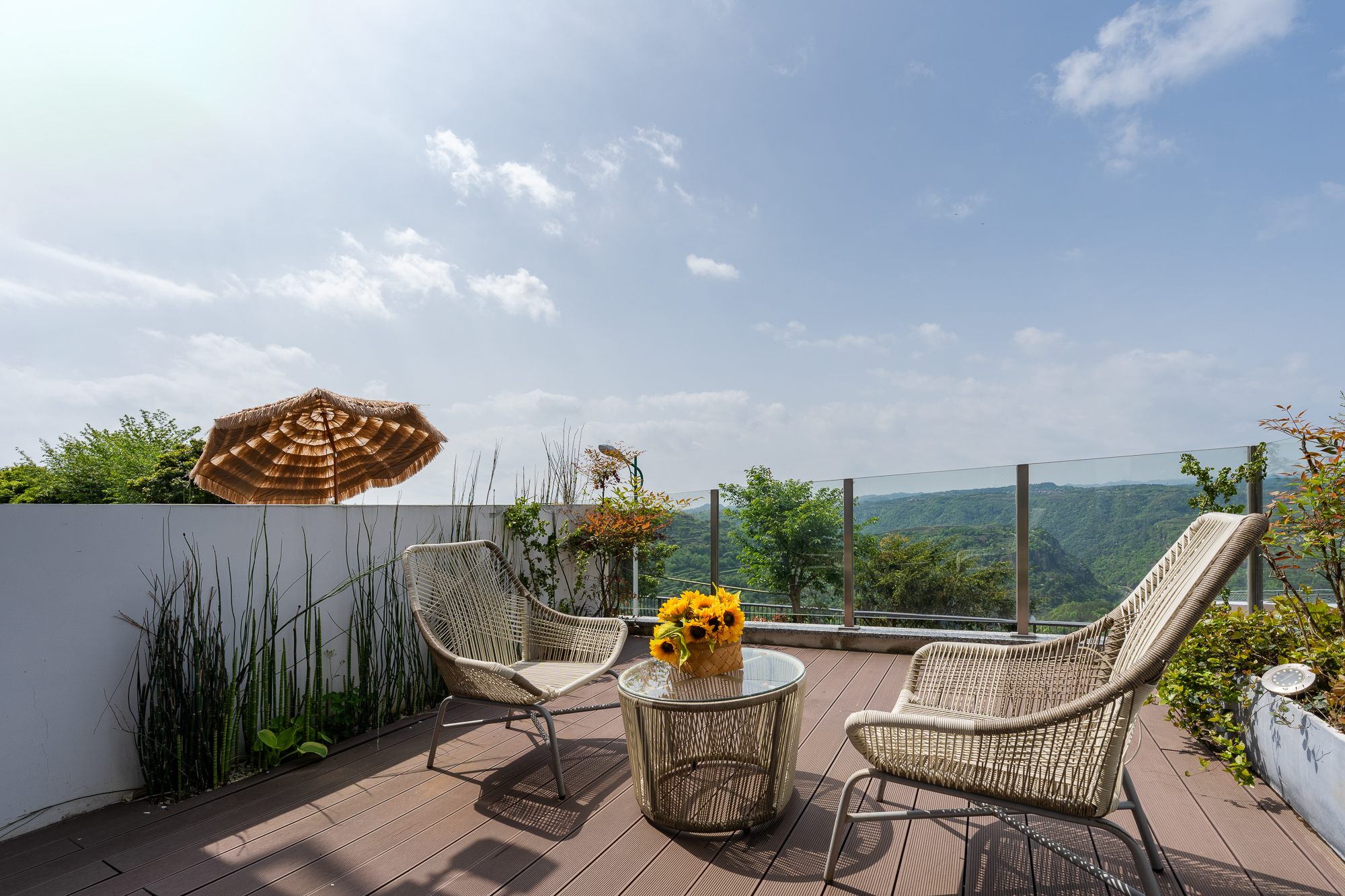 柒栖·十九山露台大床房