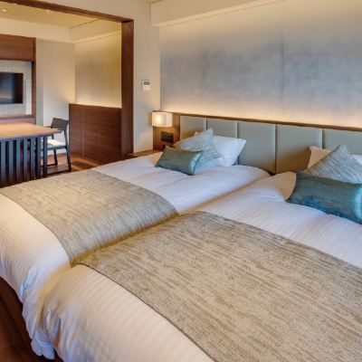 露天風呂付（温泉）
洋室ツイン 洋室＋ダイニング 秀峰閣　湖月 クーポン