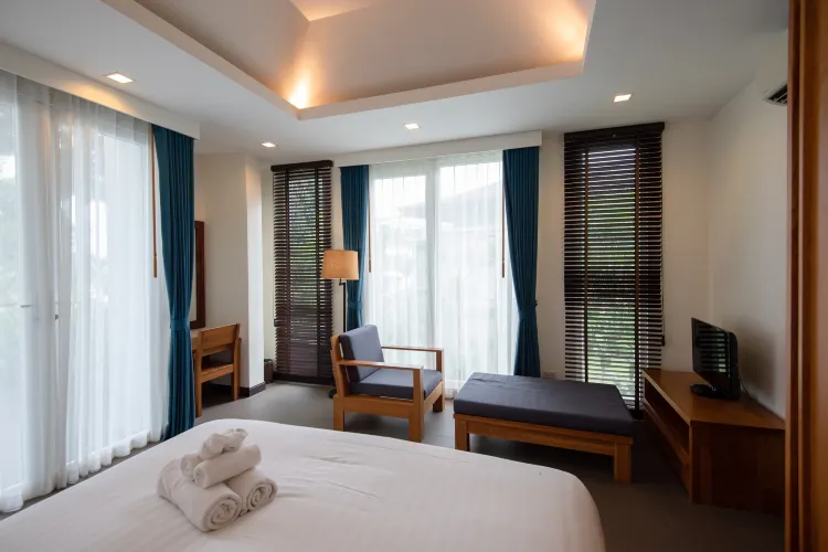 วิลล่าห้องนอนเดียวพร้อมสระว่ายน้ำ