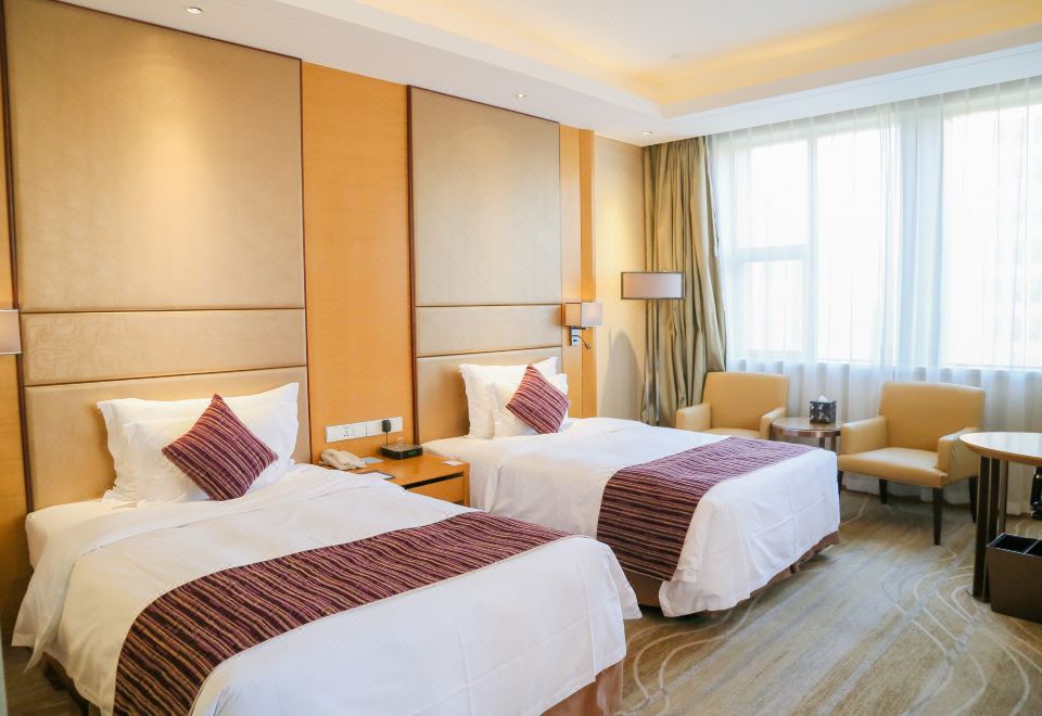 至尊豪华双床房【高居揽胜+俯瞰繁城】