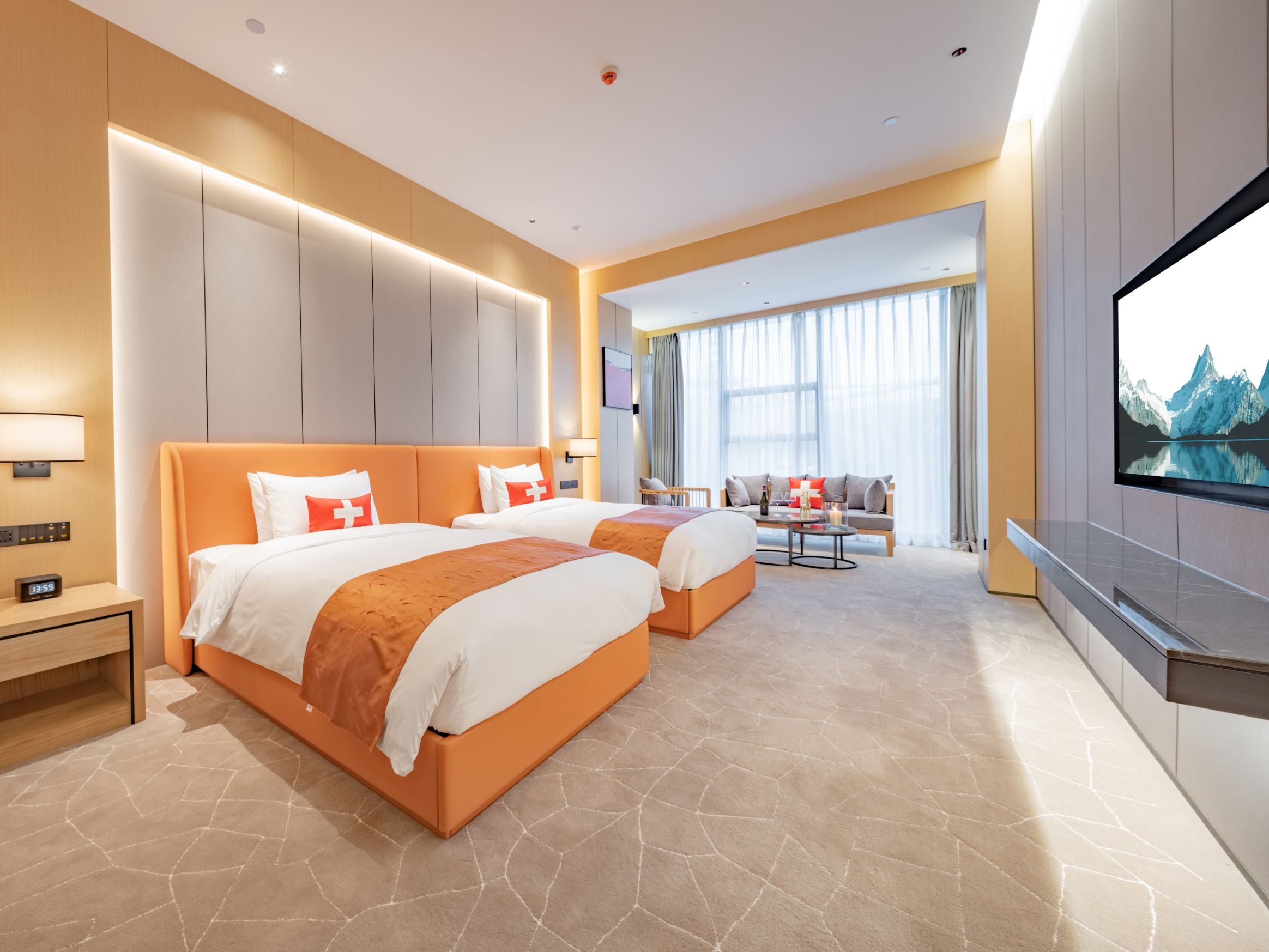 抱翠·双床套房