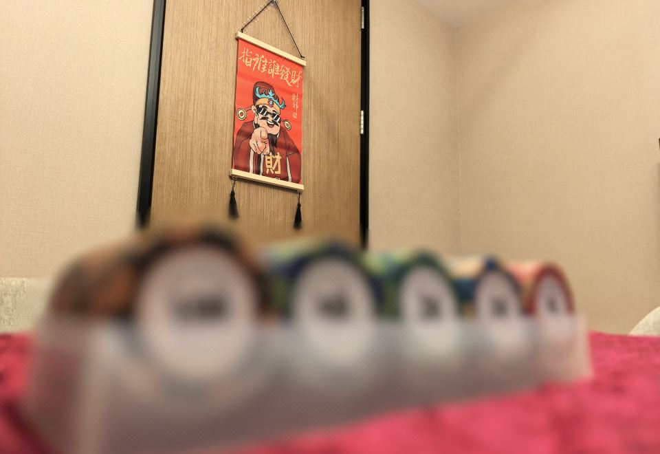 “发发发”麻将主题房