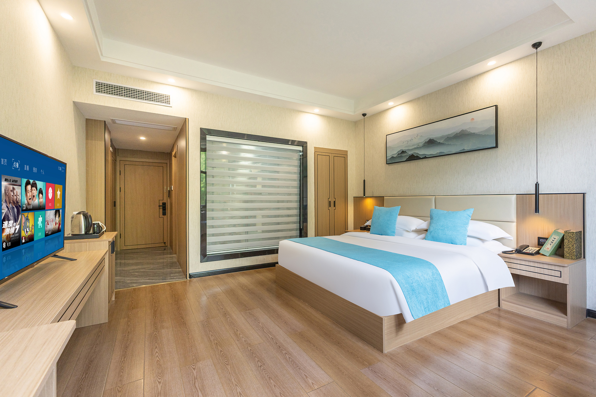 高级大床房（阳光通透+休闲椅）