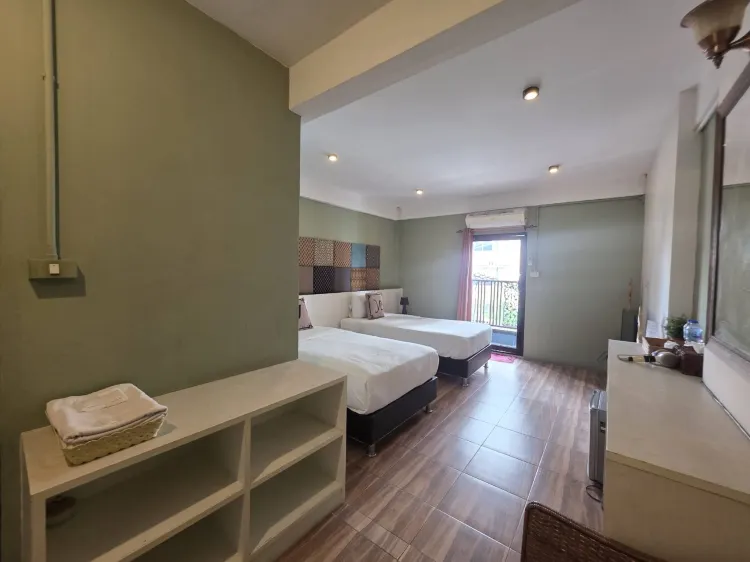 ห้องดีลักซ์เตียงแฝด