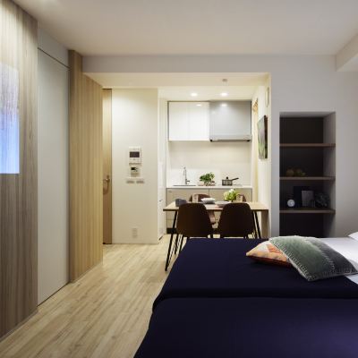 モデレートシアター 2ベッド B Minn 北梅田 クーポン