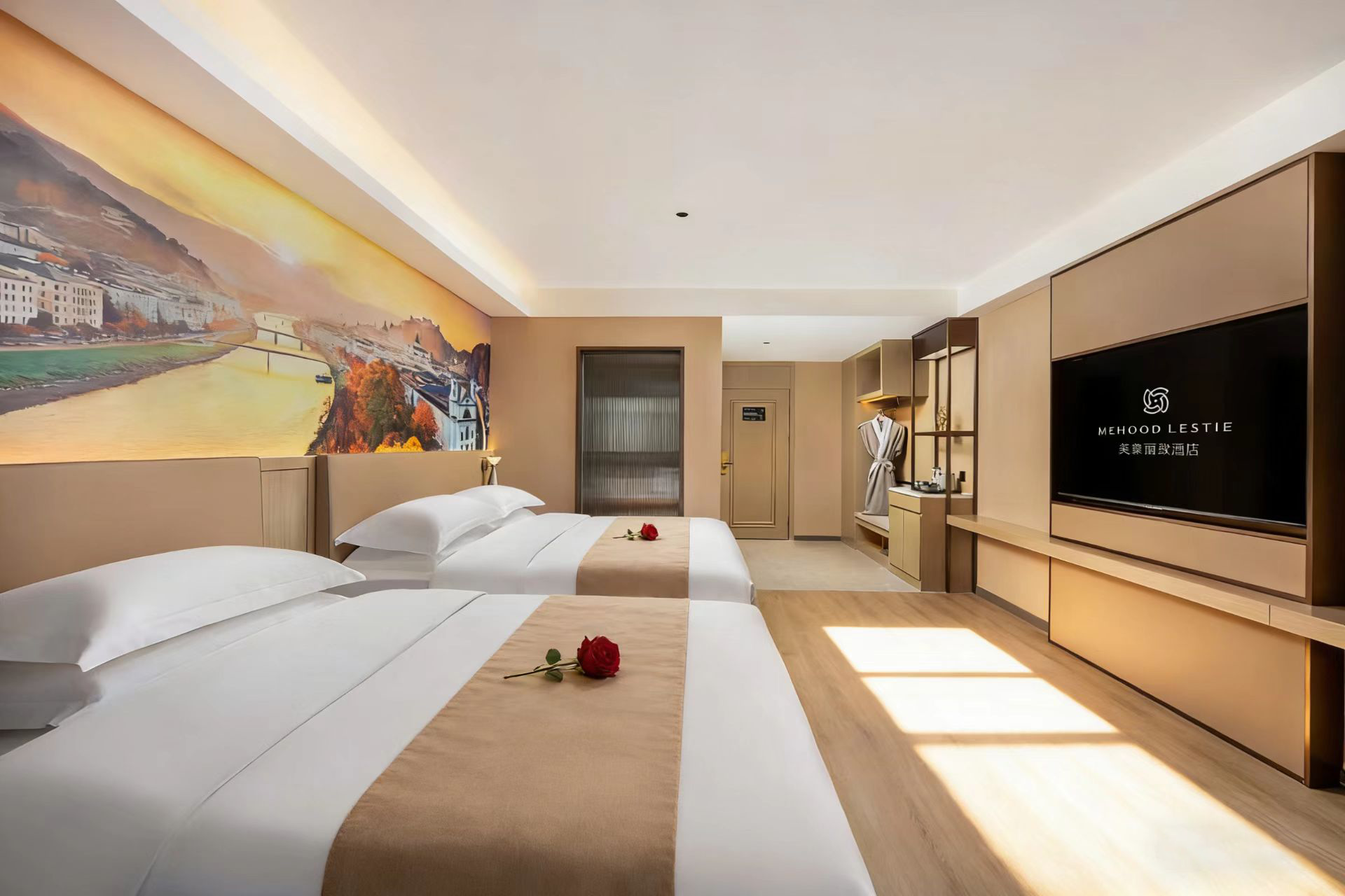 如沐山景亲子房