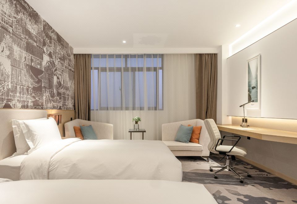 逸居双床房（斯林百兰床垫+智能客控+睡眠窗帘）