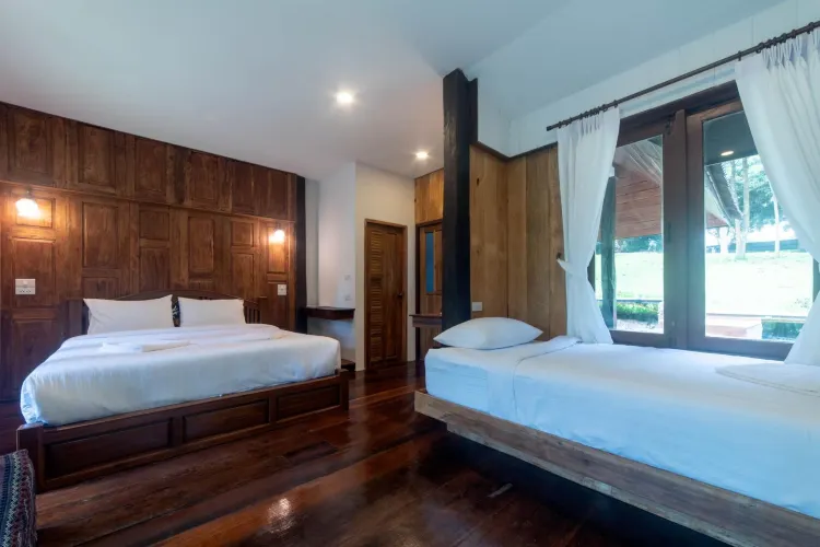 ห้องดีลักซ์ สำหรับสามท่าน