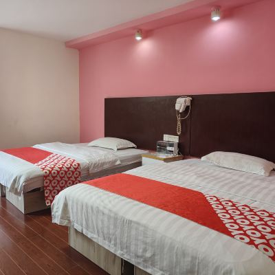 特惠雙床房（空調） 廣州花都賓館（廣州北站花城路地鐵站店）優惠