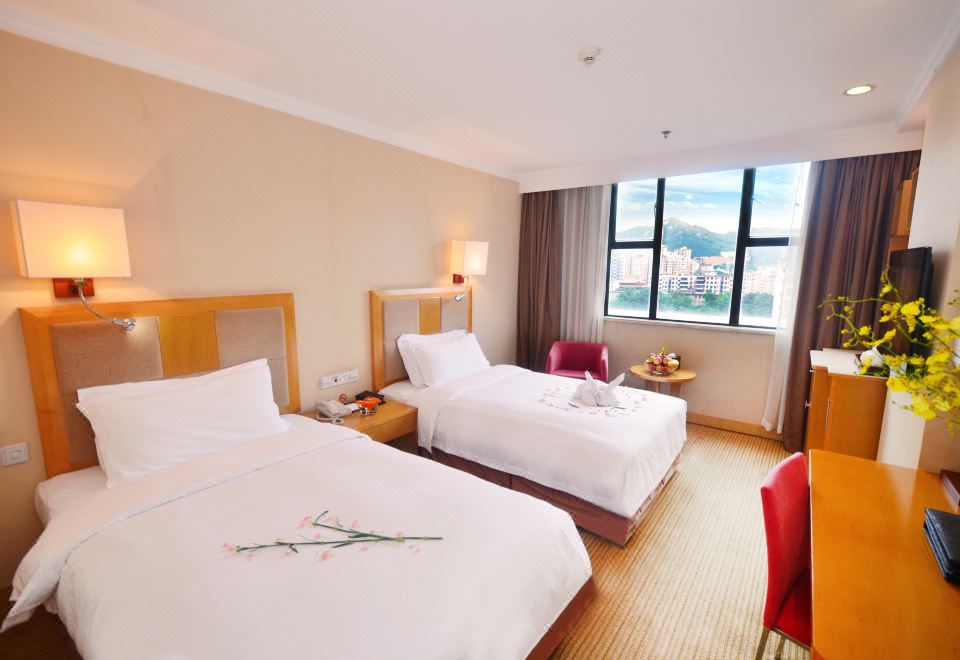 雅致城景双床房