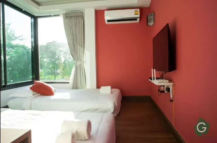 Green Market View  Twin Room