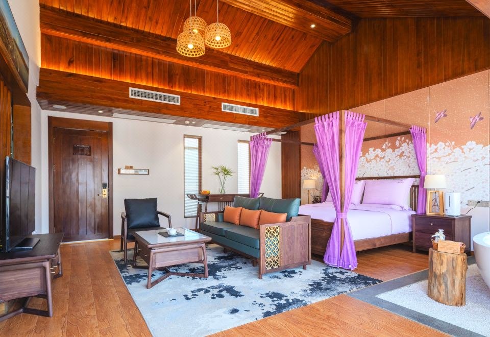 复古风景观大床套房