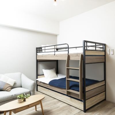 一臥室公寓 - 帶雙層床
