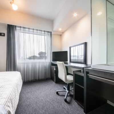 單人房， 吸菸房 熊本機場維斯塔飯店優惠