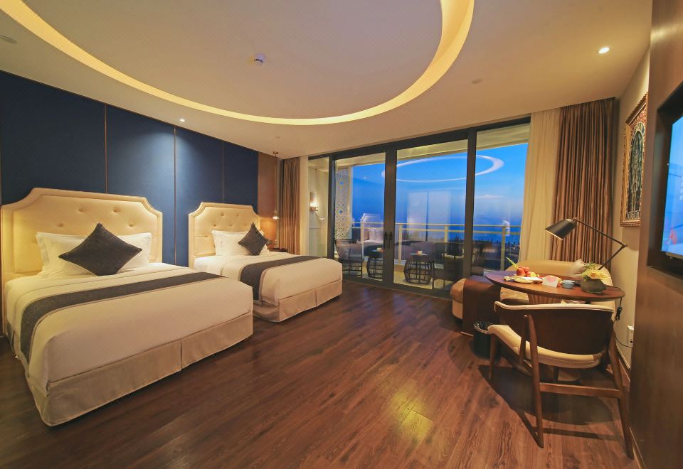 豪华海景双床房