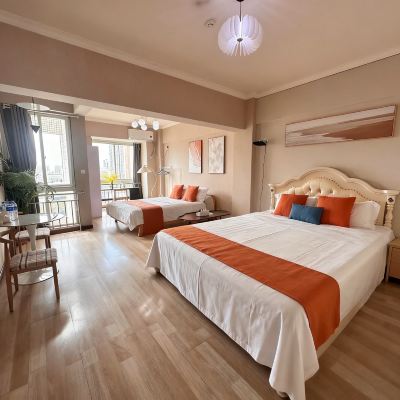 清雅｜觀影雙床房（120寸大投影幕布） 成都秋瑾民宿（太古裡店）優惠