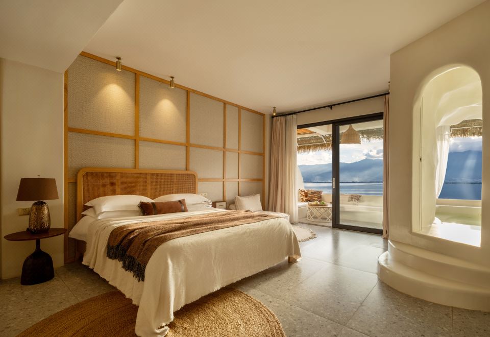 圣托里尼·放牧心灵大床房【海景洞穴泡池+连通露台】