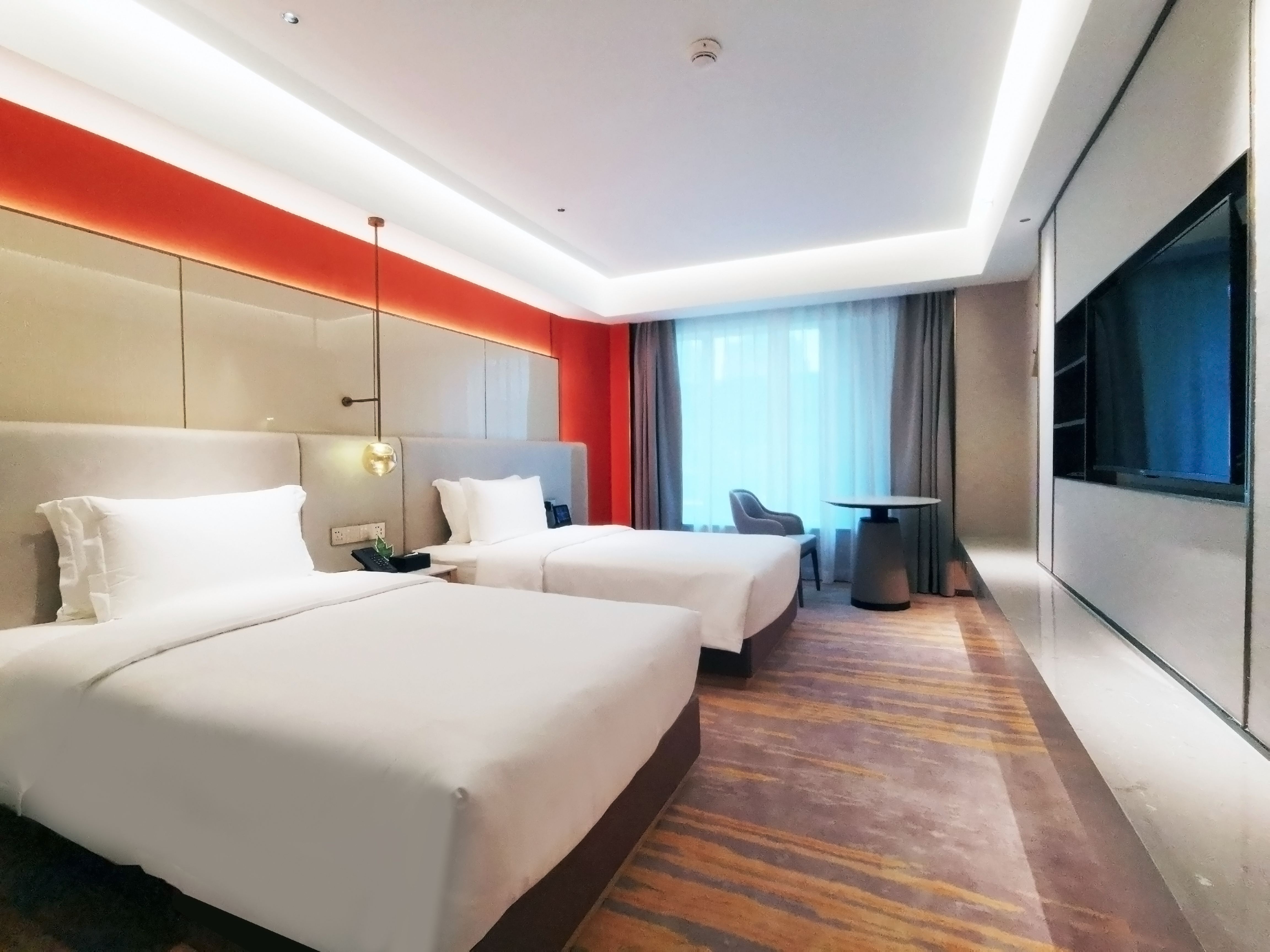 Landmark International Hotel(East Railway Station Tianhe Sport Center Branch)智能健康双床房（小度智能客控+敏飞洗护用品）