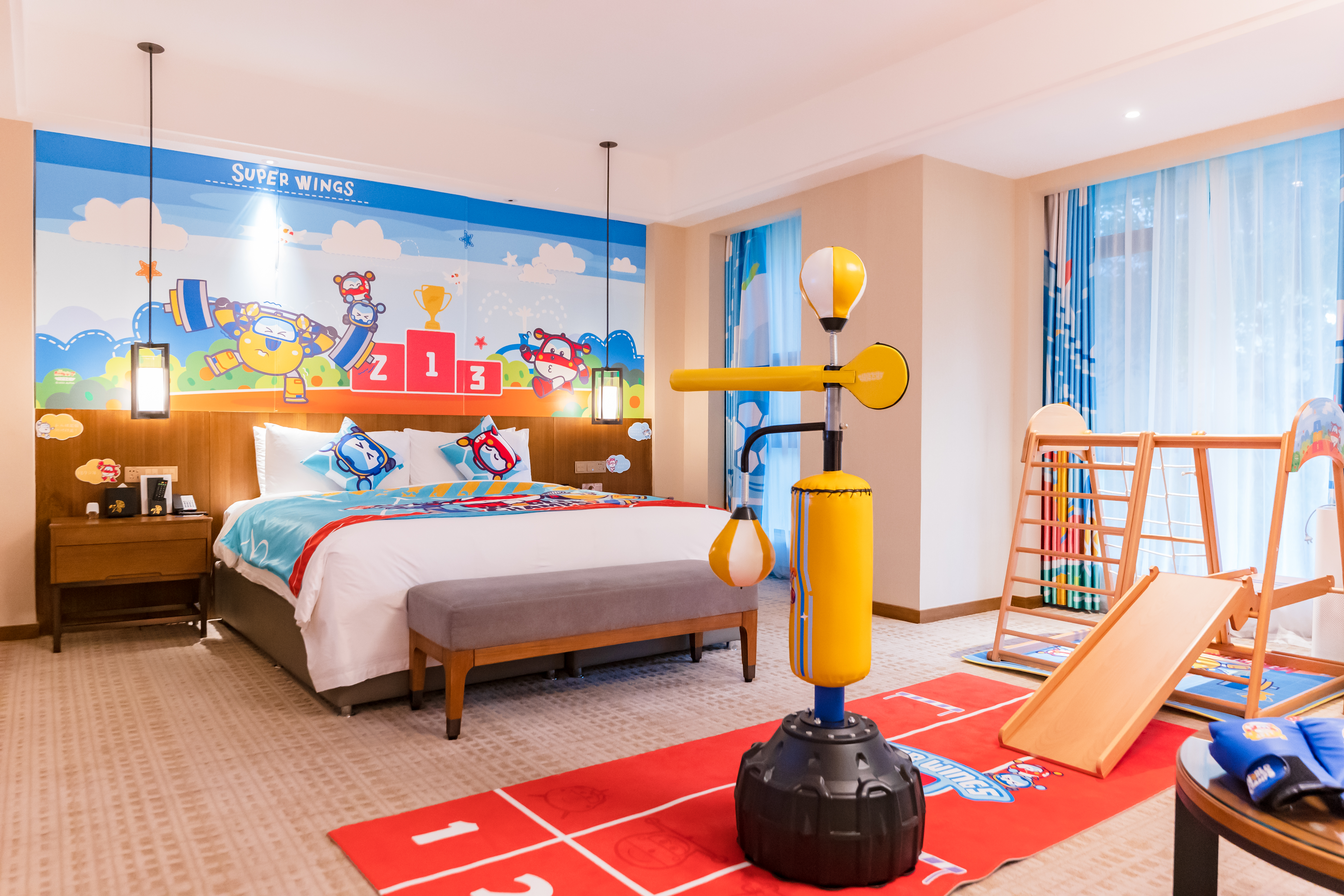 Super Wings Sports Theme Double Bed Room (East Building)